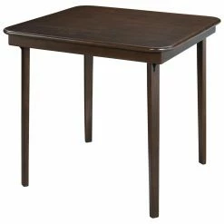 Cheapest ⌛ Square Folding Tables & Chairs Stakmore Straight Edge Folding Dining Table 🛒