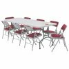 Cheapest ๐งจ Rectangle Folding Tables & Chairs National Public Seating Blow Molded Banquet Table And Upholstered Chair 9 Pc. Set ๐ 1 Cheapest ๐งจ Rectangle Folding Tables & Chairs National Public Seating Blow Molded Banquet Table And Upholstered Chair 9 Pc. Set ๐ -Tables & Chairs Shop masterNPS041