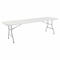 Coupon ✔️ Rectangle Folding Tables & Chairs National Public Seating BT Series 96 In. Rectangle Folding Table Set ✔️
