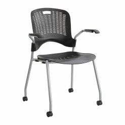 Brand new 🧨 Break Room Chairs Safco Products Sassy Stack Chair- Set Of 2 😀