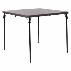 Buy 🥰 Square Folding Tables & Chairs Flash Furniture 34 In. Square Bi-Fold Plastic Folding Leg Table With Carrying Handle 😍 -Tables & Chairs Shop scaleFLSH1999