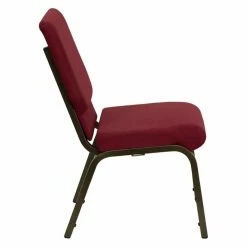 Budget ❤️ Flash Furniture Break Room Chairs Hercules Series 18.5 In. Wide Chair With 4.25-inch Thick Seat - Burgundy 🤩 -Tables & Chairs Shop scaleFLSH396