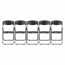 Budget 😀 Folding Chairs Flash Furniture RUT-I Hercules Series Heavy Duty Plastic Folding Chair With Built-in Ganging Brackets 😀 -Tables & Chairs Shop scaleFLSH897