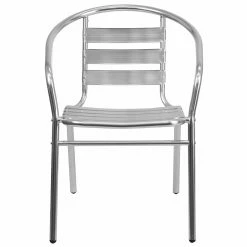 Best reviews of 🥰 Break Room Chairs Flash Furniture TLH-017B Aluminum Commercial Indoor-Outdoor Restaurant Stack Chair 👍 -Tables & Chairs Shop scaleFLSH927